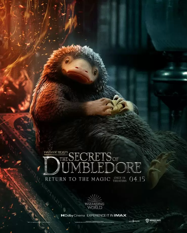 Teddy Fantastic Beasts 3 Poster