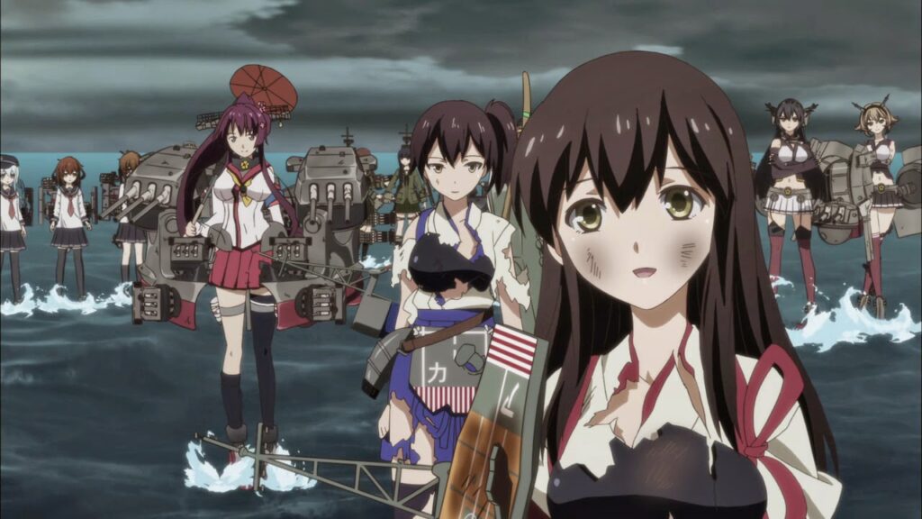 kantai collection animes de guerra 35 Melhores Animes de Guerra e Militares de todos os Tempos