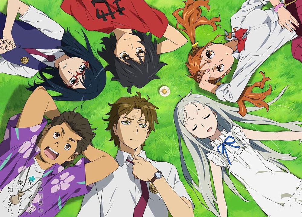 anohana anime 35 melhores Animes de Romance