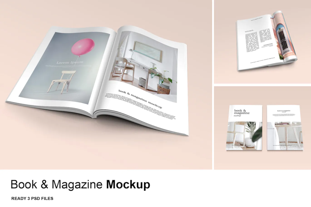 image 57 Mockups de livros e revistas: como criar modelos realistas para apresentar projetos editoriais