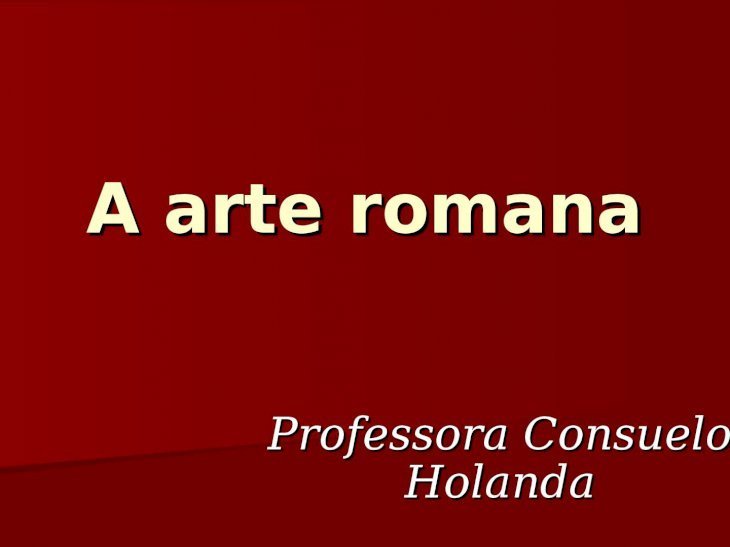 65a3022b1c769 Arte Romana (séculos Iii A.c. - V D.c.): O Que é, Origem, Características, Fases, Obras E Artistas