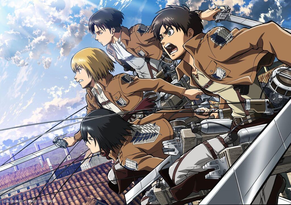 attack on titan onde assistir sinopse personagens e tudo sobre Top 10 Animes de Aventura que Você Deve Assistir Agora