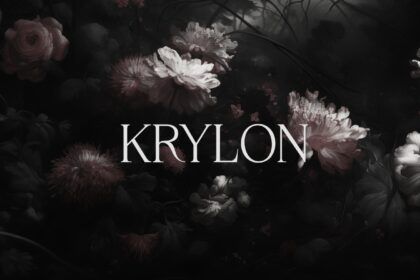 KRYLON free font 10 Fontes Chiques que Adicionam Elegância ao Seu Design